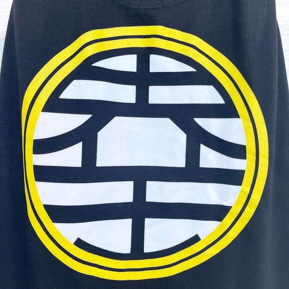 Dragonball Z x Ripple Junction Racerback Tank Top Black King Kai Womens Large - Picture 2 of 4